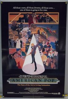 American Pop FF Orig 1sh Movie Poster Ralph Bakshi 1981