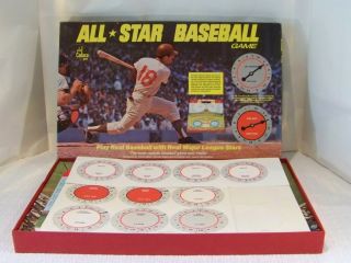 VINTAGE CADACO ALL STAR BASEBALL BOARD GAME UNPUNCHED UNUSED