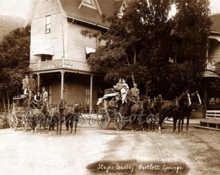 Stage Coach Stagecoach Bartlett Springs Clear Lake California CA Photo 