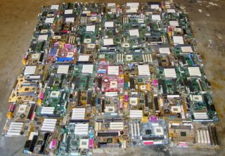 50 Pounds of Computer Mother Boards for Gold Scrap Recovery Gold Scrap 