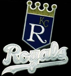 Kansas City Royals MLB Baseball 7 Diecut Team Patch