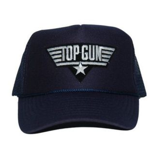 Top Gun Navy Foam Mesh Trucker Baseball Cap Hat Caps