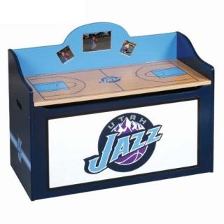  of guidecraft nba utah jazz toy box jazz toy chest dimensions 15 5in