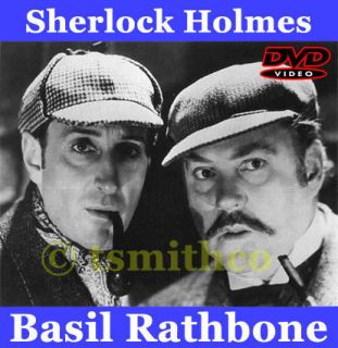21 Sherlock Holmes DVD Movies with Basil Rathbone More