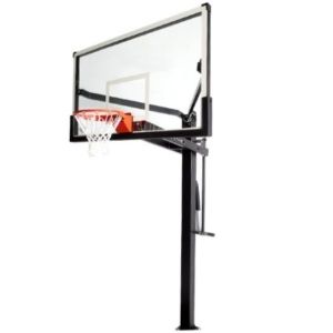 Mammoth Basketball Systems   90181 72 inch Glass Backboard Goal
