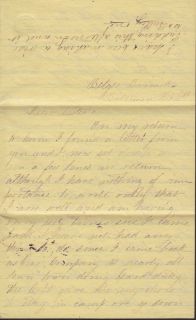   Civil War Cover Letter Belger Barracks Baltimore Maryland to NY
