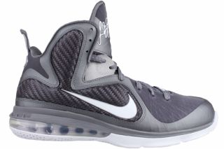 Nike Lebron 9 Sz 16 Mens Basketball Shoes Gray/White/Silver