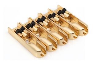 String Bass Guitar Bridge Individual Golden Top Load