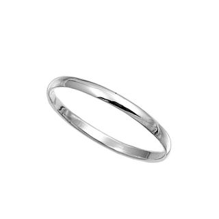 Silver Ring Plain Wedding Band 2mm 925 Sterling Sizes 3 4 5 6 7 8 9 10 