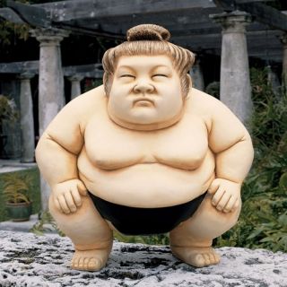 Design Toscano Basho The Sumo Wrestler Sculpture