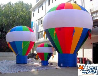 New 20 Hot Air Shaped Multicolor Advertising Balloon with Blower 