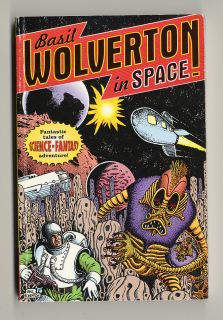 BASIL WOLVERTON IN SPACE trade paperback Golden Age sci fi comics 