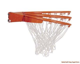 The Slam It Pro® Rim is built for aggressive play with an arena style 