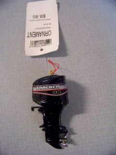 NWT Bass Pro Shops Tracker 40 Boat Motor Collectible Christmas 