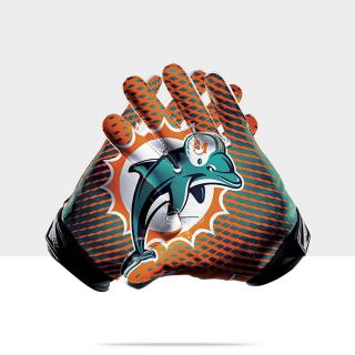  Nike Vapor Jet 2.0 (NFL Dolphins) Mens Football Gloves