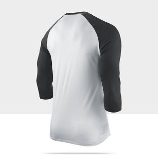 Nike Solid Dri Blend Mens Slugger Shirt 514944_100_B