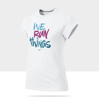 Nike We Run Things Girls T Shirt 521461_100_A