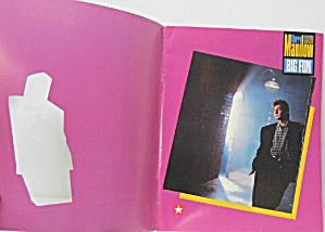 1987 1988 Barry Manilow Big Fun Program Tour Book RARE Kiss 100 FM 