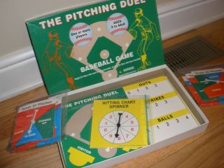 1998 The Pitching Duel Baseball Board Game ++COMPLETE++