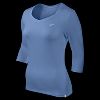 Nike 3 4 Sleeve Jersey Womens Tennis Shirt 480773_428100 