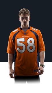 NFL Denver Broncos (Von Miller) Mens Football Home Game Jersey (3XL 