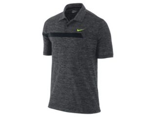  Nike Dri FIT UV Geo Chest Stripe Mens Golf Polo