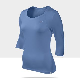 Nike 3 4 Sleeve Jersey Womens Tennis Shirt 480773_428_A