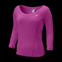Nike Nike Tie Breaker 3/4 Sleeve Womens Tennis Top  