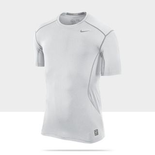 Nike Pro Combat Fitted 20 Short Sleeve Crew Mens Shirt 449787_102_A 
