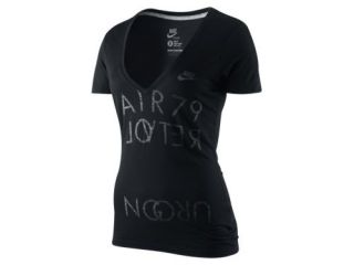 Maglia con profondo scollo a V Nike Air 79   Donna 449886_010_A 