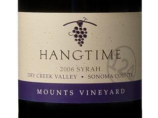 Hangtime Wines 2006 Dry Creek Valley, Mounts Vineyard Syrah 3 Pack