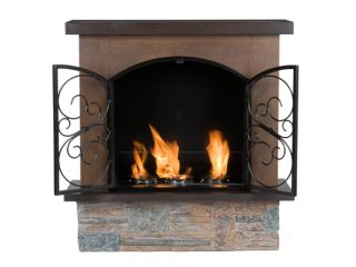 SEI F7004 Aspen Portable Indoor/Outdoor Gel Fuel Fireplace