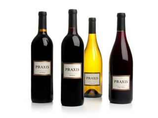 Praxis Cellars Pinot Noir, Viognier, Merlot & Lagrein   4 Pack