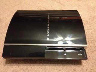  PLAYSTATION 3 PS3 60GB SYSTEM CONSOLE MFG DATE MARCH 2007 CHEAP AS IS