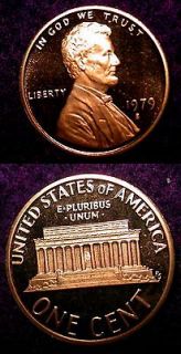 1979 penny in Lincoln Memorial (1959 2008)