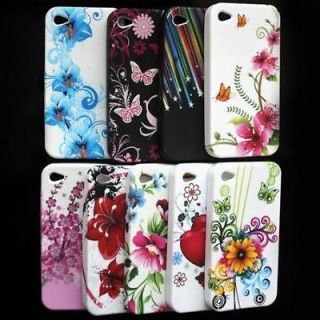 9PC Classic Nice Soft Back Cover Case Skin for Iphone 4 4th 4G 4S,S 9