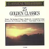 Classical Treasures 25 Golden Classics CD, Madacy Distribution