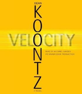 Velocity 9 by Dean Koontz 2005, CD, Unabridged