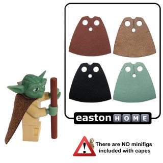 yoda size custom capes for your starwars lego minifigs   No minifigs 