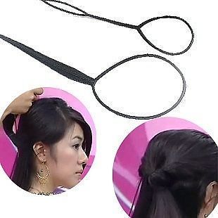 1PC Magic Portable Hairstyle Pattern Hair Hairdisk Bun Plastic Tool 