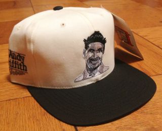 VINTAGE DEADSTOCK NWT GOOBER ANDY GRIFFITH SHOW BLOCKHEAD SNAPBACK HAT 