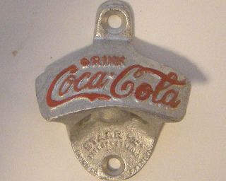coca cola cast iron wall mount bottle opener new one