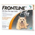 Merial Frontline Plus For Dogs 11   22 lb