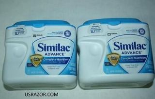CANS OF SIMILAC ADVANCE FORMULA ( 1.45 LBS EACH) UNOPENED CANS