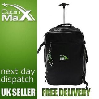 Cabin Max Berlin   Max allowance carry on trolley suitcase 55x40x20cm 