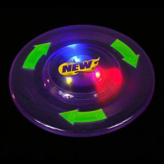 Light Up Frisbee Disc   5 Piece Combo Pack Perfect for Night Sports