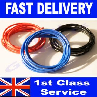 14 awg black red blue silicone wire 6m lipo battery