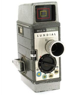 bell howell sundial vintage std 8mm cine camera time left