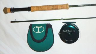 Fly Fish Rod Reel SAGE Z AXIS 890 Rod & Black Country Wide Tibor Light 