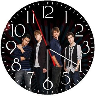BIG TIME RUSH Wall Clock * GLOW IN THE DARK * New